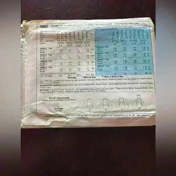 Vintage sewing pattern - Picture 2 of 3